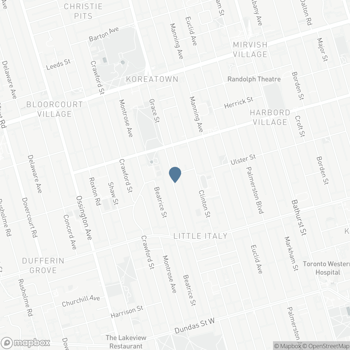261 GRACE STREET, Toronto, Ontario M6G 3A7